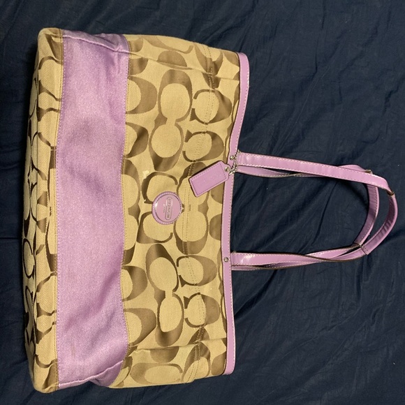 Large authentic coach diaper bag - Picture 1 of 5